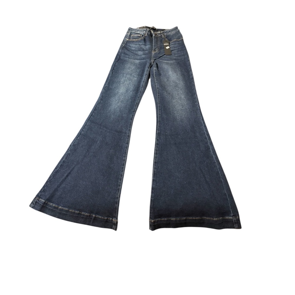 Lucky & Blessed•High Rise Flare Jeans - Picture 2 of 7